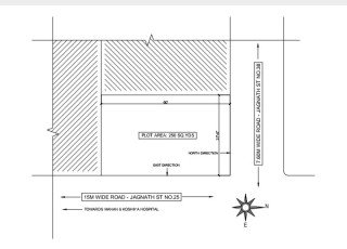 Commercial Plot/Land for Sale in New Jagnath Plot Rajkot.